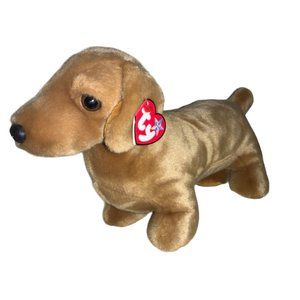 TY Beanie Buddy WEENIE the Dachshund Dog 13.5"-  1999